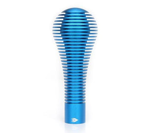 NRG Shift Knob Heat Sink Bubble Head Short Blue - SK-701BL