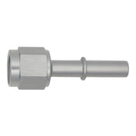 DeatschWerks 6AN Female Flare Swivel to 5/16in Male EFI Quick Disconnect - Anodized DW Titanium - 6-02-0130