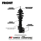 MCA Pro Comfort Coilovers - Toyota GR Yaris GXPA16 (Gen 1) 20-24 - view 4 - Revzone