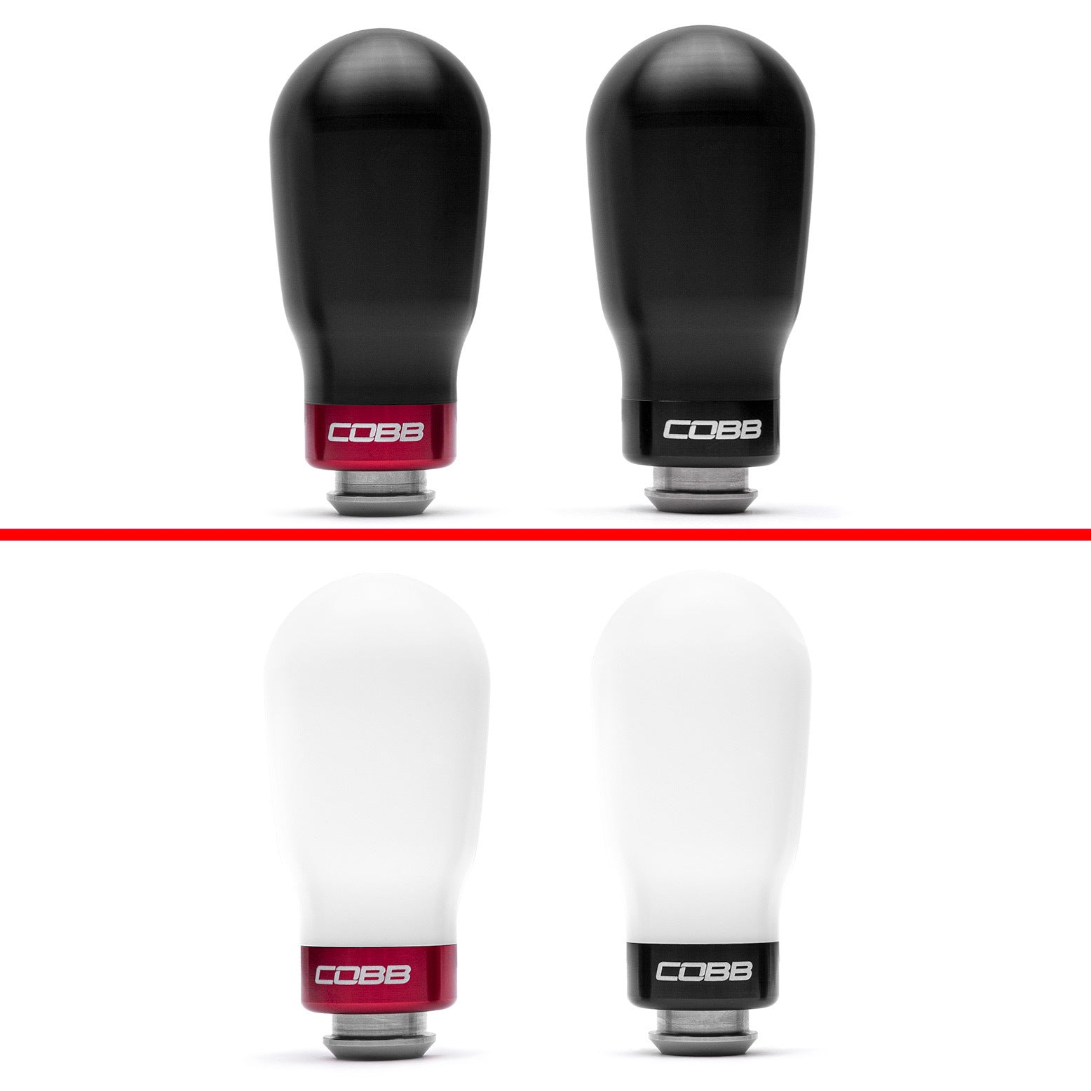 Cobb Tuning Tall Weighted Shift Knob White - Subaru Models (5 Speed) - Revzone