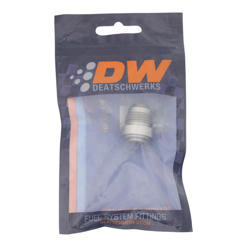 DeatschWerks 8AN Male Flare Stainless Steel Weld On Fitting - 6-02-0749