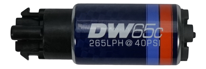 DeatschWerks 265 LPH DW65C Series Compact Fuel Pump w/ Mounting Clips - 9-652
