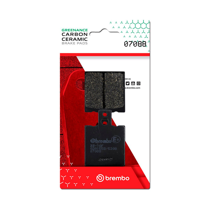 Brembo OE Benelli Velvet Carbon Ceramic Brake Pad - Rear - 07088