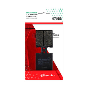 Brembo OE Benelli Velvet Carbon Ceramic Brake Pad - Rear - 07088