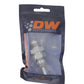 DeatschWerks 8AN Male Flare to Straight 5/16in Single Hose Barb - Anodized DW Titanium - 6-02-0743
