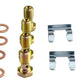 Goodridge 10-15 Chevrolet Camaro Stainless Steel Brake Line Kit - 12219