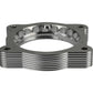aFe 02-09 Chevrolet Trailblazer/ 02-09 GMC Envoy L6 4.2L Silver Bullet Throttle Body Spacer - Silver - 46-34022