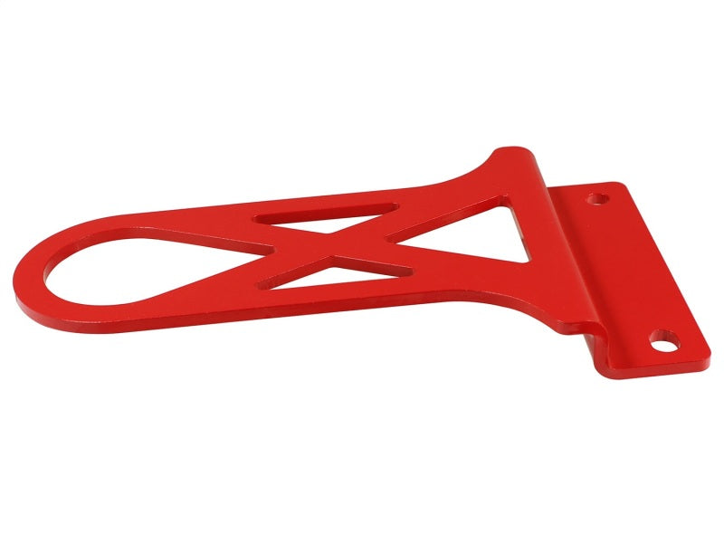 aFe Control PFADT Series Front Tow Hook Red 97-04 Chevrolet Corvette (C5) - 450-401002-R