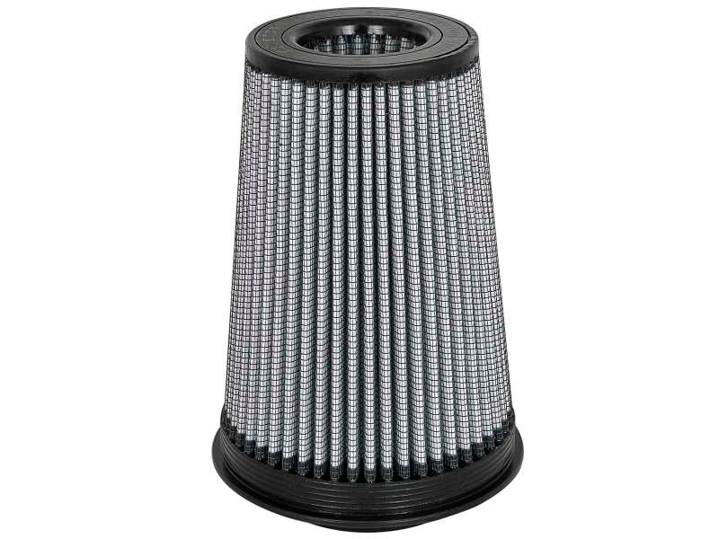 aFe Magnum FLOW Pro DRY S Air Filter 3-1/2in F x 6in B x 4-1/2in T (Inverted) x 9in H - 21-91135
