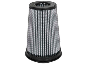 aFe Magnum FLOW Pro DRY S Air Filter 3-1/2in F x 6in B x 4-1/2in T (Inverted) x 9in H - 21-91135