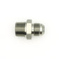 DeatschWerks 8AN Male Flare To 1/2in. Male NPT Adapter - 6-02-0906