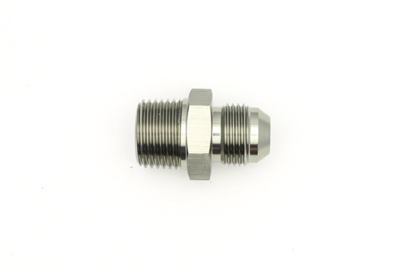 DeatschWerks 8AN Male Flare To 1/2in. Male NPT Adapter - 6-02-0906