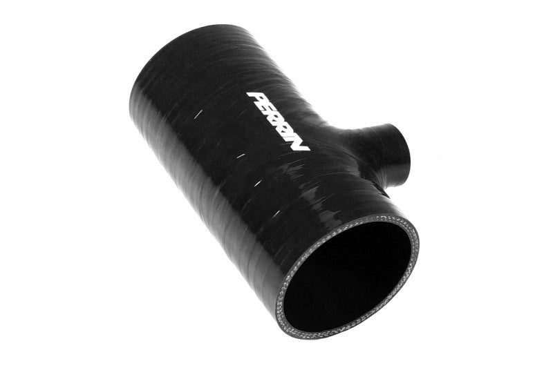 PERRIN 22-24 Subaru WRX / 20-25 LGT & OBXT Turbo Inlet Hose w/Turbo Adapter Flange (Short) - Black - PSP-INT-426BK