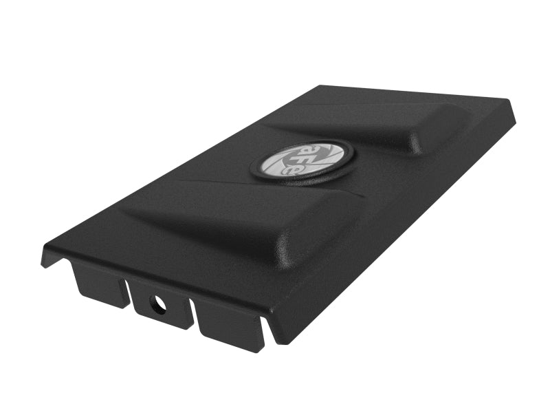 aFe Rapid Induction Intake System Cover, Black, 19-20 Ford Edge Ecoboost V6 2.7L (tt) - 52-10003C