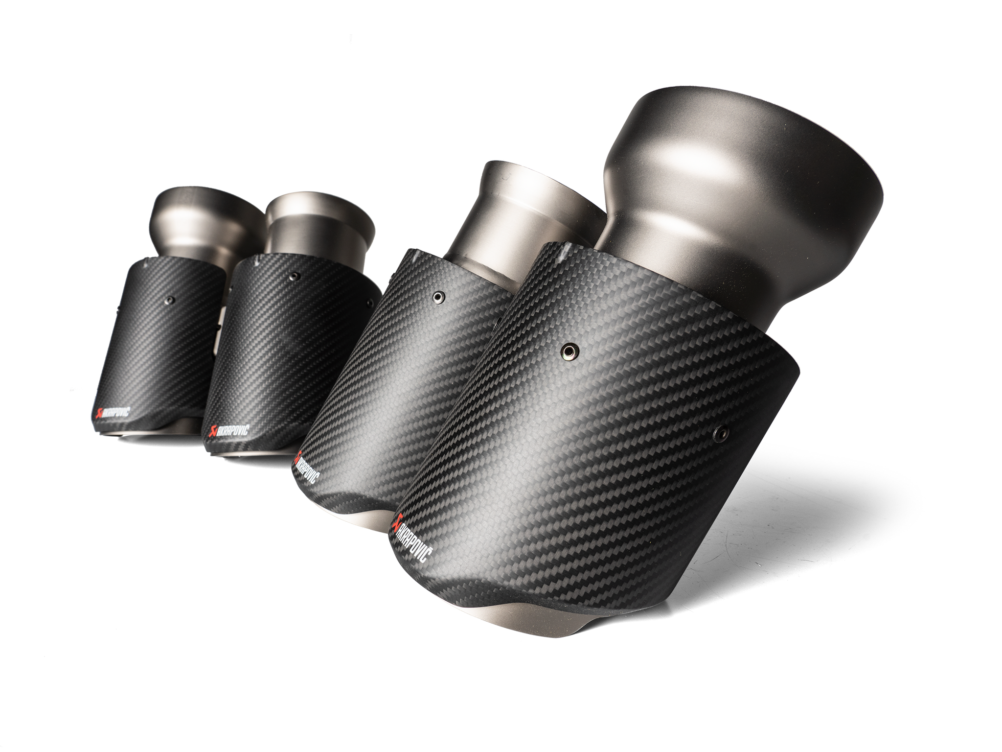 Akrapovic Tail pipe set (Carbon) - BMW X4 M / X4 M Competition (F98) 2026+ - TP-CT/60 - Revzone