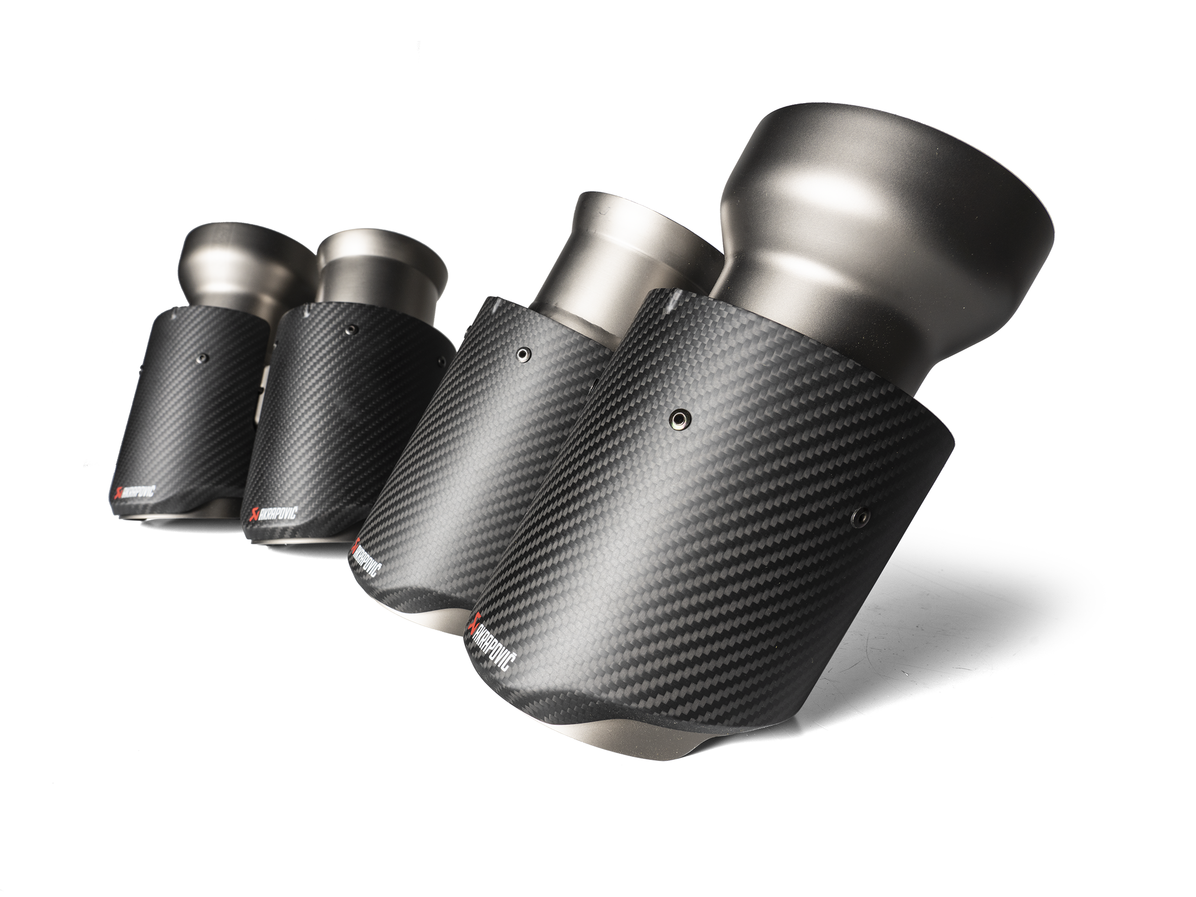 Akrapovic Tail pipe set (Carbon) - BMW X4 M / X4 M Competition (F98) 2026+ - TP-CT/60 - Revzone