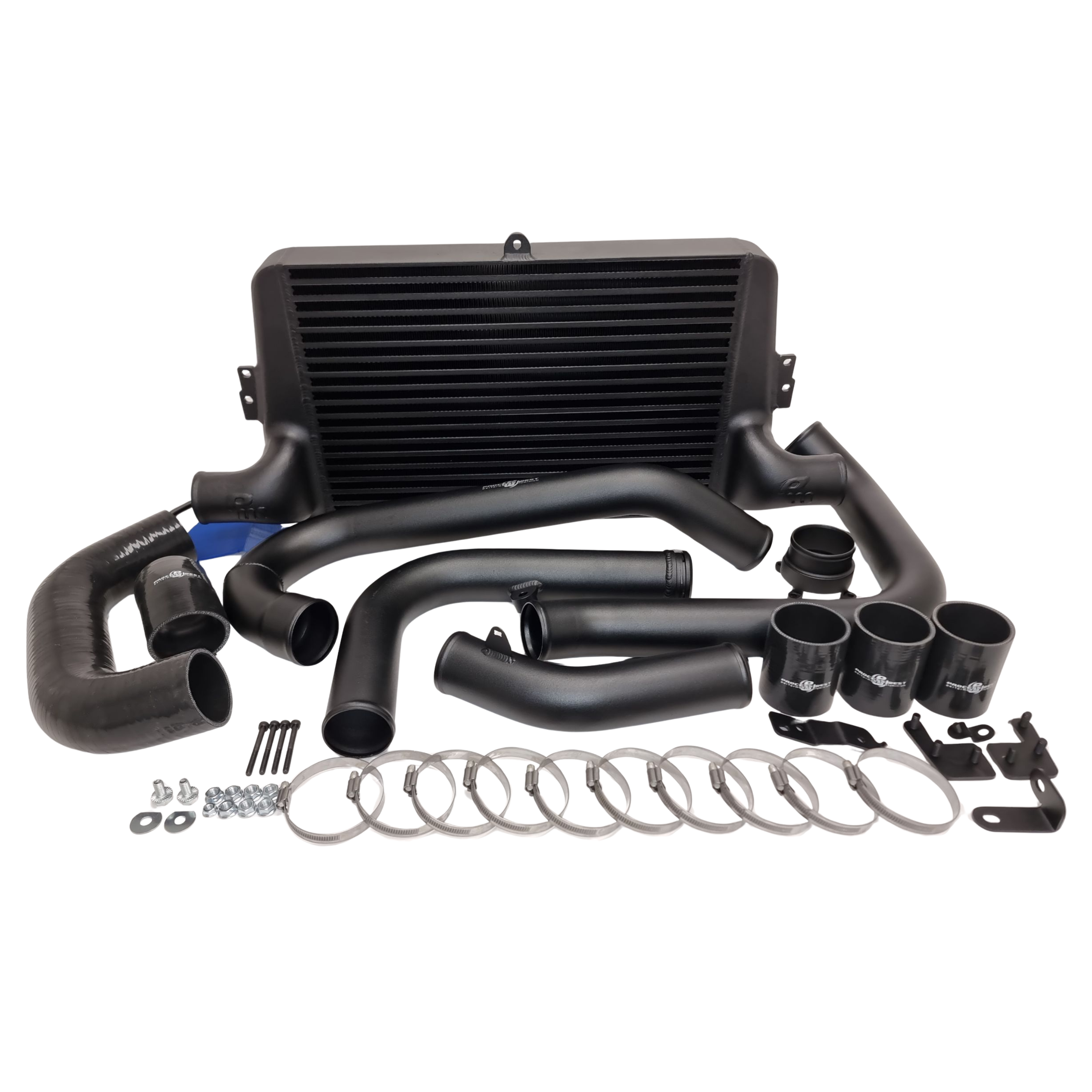 Process West Stage 1 Front Mount Intercooler Kit - 2022+ WRX - Black