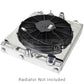CSF Racing Universal Fan Shroud w/12" Spal Fan - Honda Civic EG EK 91-00/Integra DC2 94-01