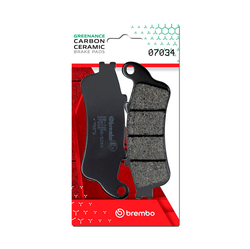 Brembo OE Honda Fes Carbon Ceramic Brake Pad - Front - 07034