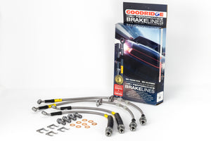 Goodridge 16-20 Chevrolet Camaro ZL1/SS (Models w/Brembo Calipers / Excl 1LE Pkg) SS Brake Line Kit - 12299