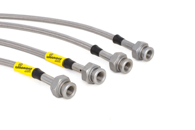 Goodridge 09-15 Nissan Maxima Stainless Steel Brake Line Kit - 22136