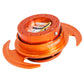 NRG Quick Release Kit Gen 3.0 - Orange Body / Orange Ring w/Handles - SRK-650OR