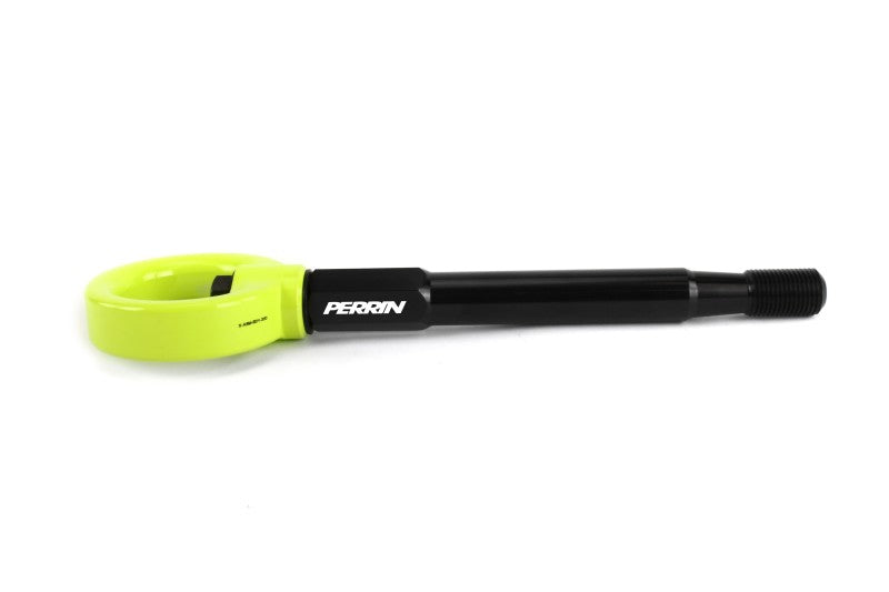 PERRIN 22-25 Subaru WRX / 18-23 Crosstrek / 20-25 OBXT Tow Hook Kit (Front) - Neon Yellow - PSP-BDY-237NY