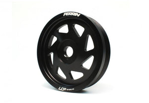 PERRIN 15-18 Subaru WRX / 13-20 BRZ / 14-18 FXT / 13-16 Crosstrek Lightened Crank Pulley - Black - PSP-ENG-101BK