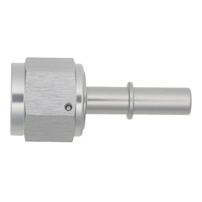 DeatschWerks 10AN Female Flare Swivel to 3/8in Male EFI Quick Disconnect - Anodized DW Titanium - 6-02-0135