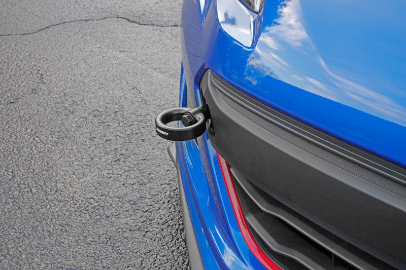 PERRIN 18-21 Subaru WRX & STI / 13-25 BRZ / 17-20 Toyota 86 Tow Hook Kit (Front) - Flat Black - PSP-BDY-235BK