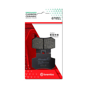 Brembo OE Kymco Grand Dink Carbon Ceramic Brake Pad - Rear - 07051