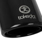 aFe Takeda 304 Stainless Steel Clamp-On Exhaust Tip 2.5in.Inlet / 4in Outlet - Black - 49T25404-B08