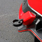 PERRIN 17-21 Honda Civic Si/Type R/Touring/Hatchback Tow Hook Kit Rear - Gloss Black - PHP-BDY-251GBK