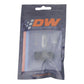 DeatschWerks 6AN Male Flare to 3/8in Male NPT Adapter - Anodized Matte Black - 6-02-0902-B
