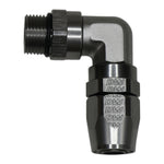 DeatschWerks 10AN ORB Female Swivel 90-Degree Hose End CPE - DW Titanium - 6-02-0829