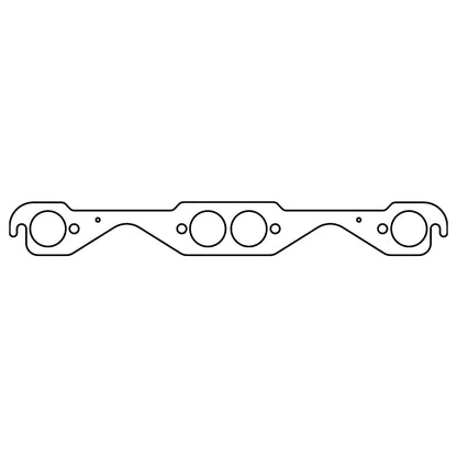 Cometic Chevrolet Gen-1 Small Block V8 .060in MLS Exhaust Manifold Gasket Set - 1.500in Round Port - C5891-060
