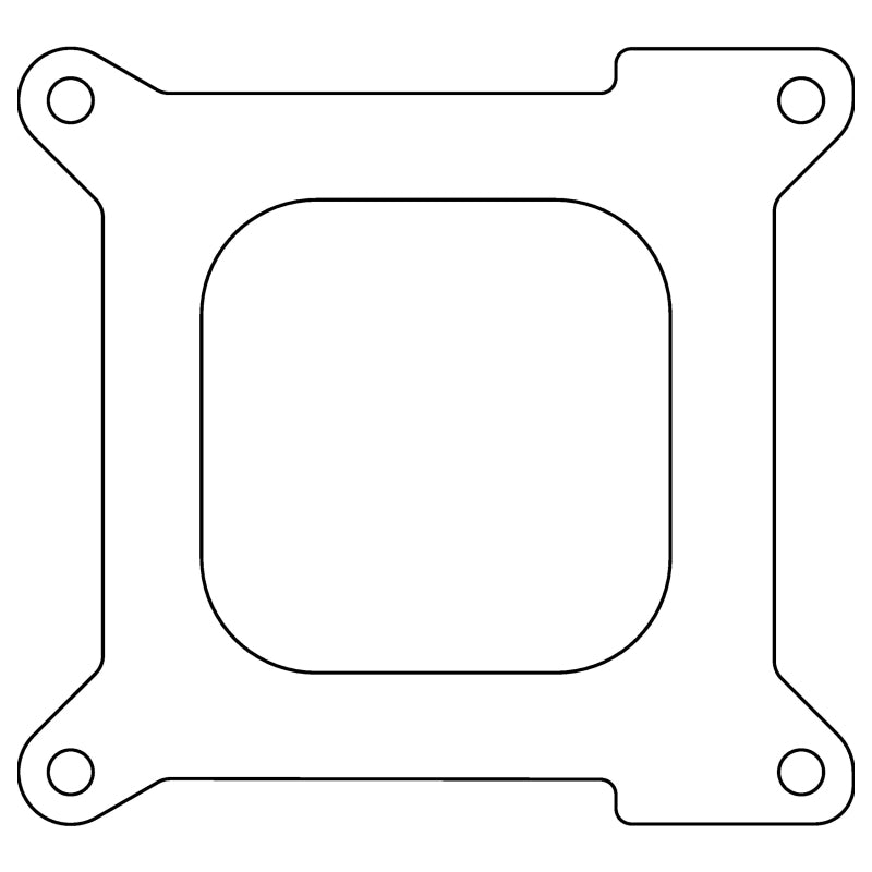 Cometic NASCAR 4 Barrel .047in Fiber Carburetor/Throttle Body Mounting Gasket - Open Plenum - C15616