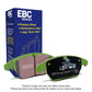 EBC 2016+ Lexus RX350 3.5L Greenstuff Rear Brake Pads - DP63080