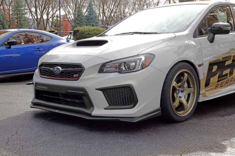 PERRIN 18-21 Subaru WRX & STI / 13-25 BRZ / 17-20 Toyota 86 Tow Hook Kit (Front) - Flat Black - PSP-BDY-235BK
