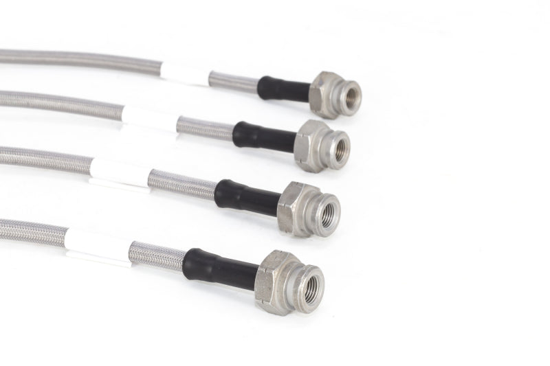 Goodridge 17-20 Honda Civic Si (Si Model Only) Stainless Steel Brake Line Kit - 20040