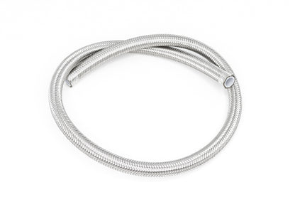 DeatschWerks 8AN SS Double Braided PTFE Hose 3 Feet - 6-02-0862-3
