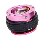 NRG Quick Release Kit - Pyramid Edition - Pink Body / Black Pyramid Ring - SRK-210PK/BK