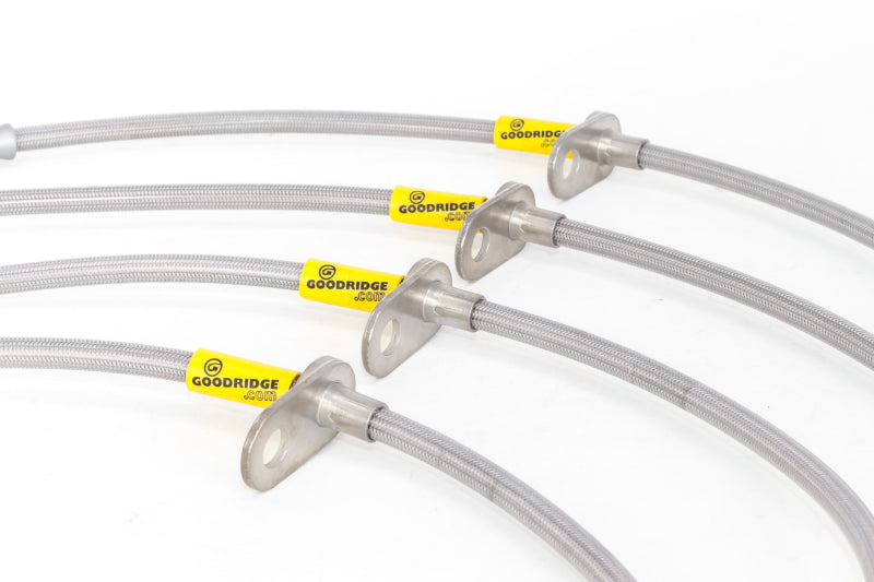 Goodridge 04-08 Acura TSX Stainless Steel Brake Line Kit - 20105