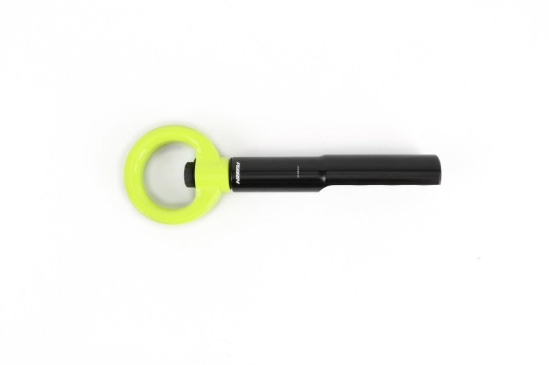 PERRIN 17-21 Honda Civic Si/Type R/Touring/Hatchback Tow Hook Kit Front - Neon Yellow - PHP-BDY-231NY