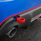 PERRIN 13-25 Subaru BRZ / 13-20 Scion FRS & Toyota 86 / 22-25 GR86 Tow Hook Kit (Rear) - Red - PSP-BDY-255RD