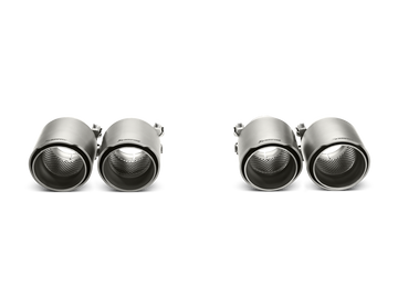 Akrapovic Tail pipe set (Titanium) - BMW M3 (F80) / M4 (F82, F83)