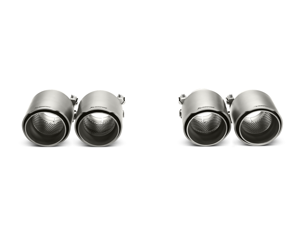 Akrapovic Tail pipe set (Titanium) - BMW M3 (F80) 2018-2020 - TP-T/S/8 - Revzone