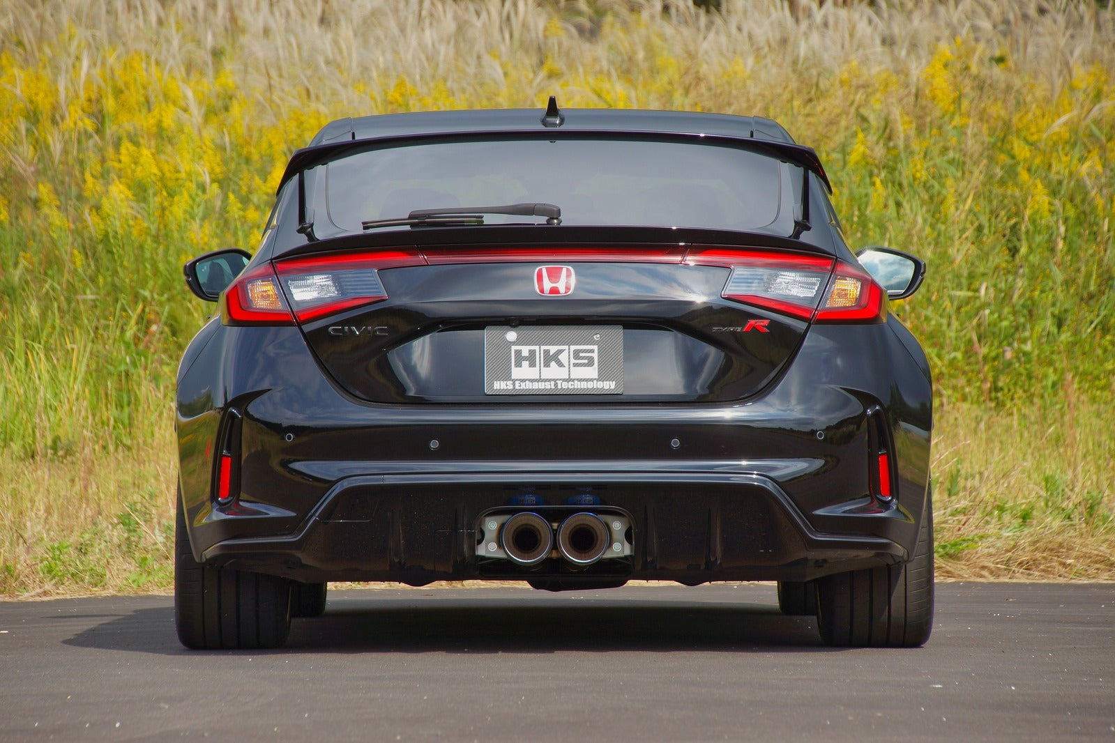 HKS Hi Power Muffler Cat Back Exhaust - Honda Civic Type-R FL5 22+ - Revzone