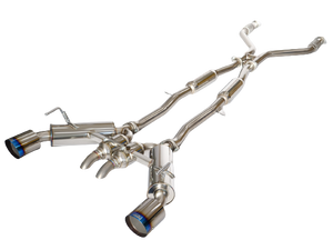 HKS Full Dual Muffler Catback Exhaust System - Nissan 400Z RZ34 VR30DDT