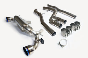 HKS Dual Muffler Catback Exhaust - Toyota Supra GR A90 19+ 31014-KT001